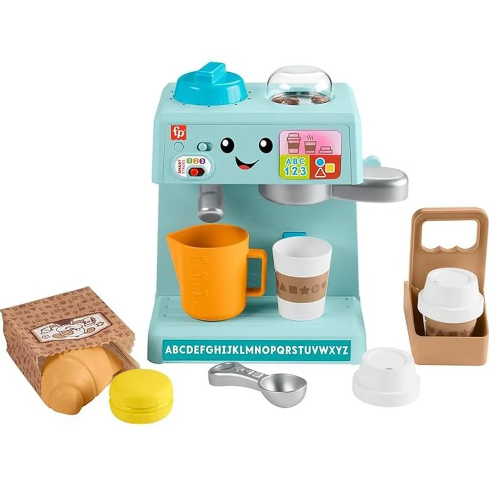 FISHER-PRICE APRENDER BRINCAR MINHA PRIMEIRA MAQUINA DE CAFE MATTEL 