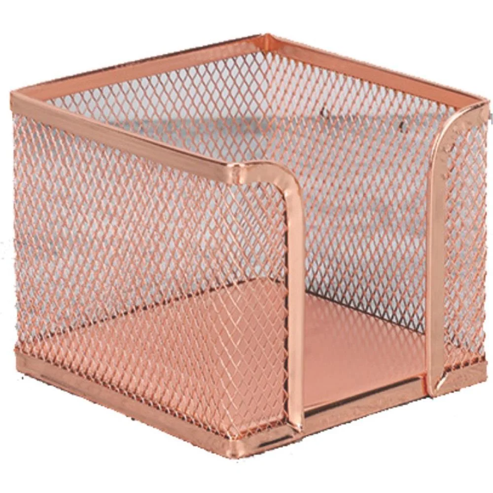 Acessorio Para Mesa Porta Papel Metal Rose Gold Rf V.m.p. (Unidade)