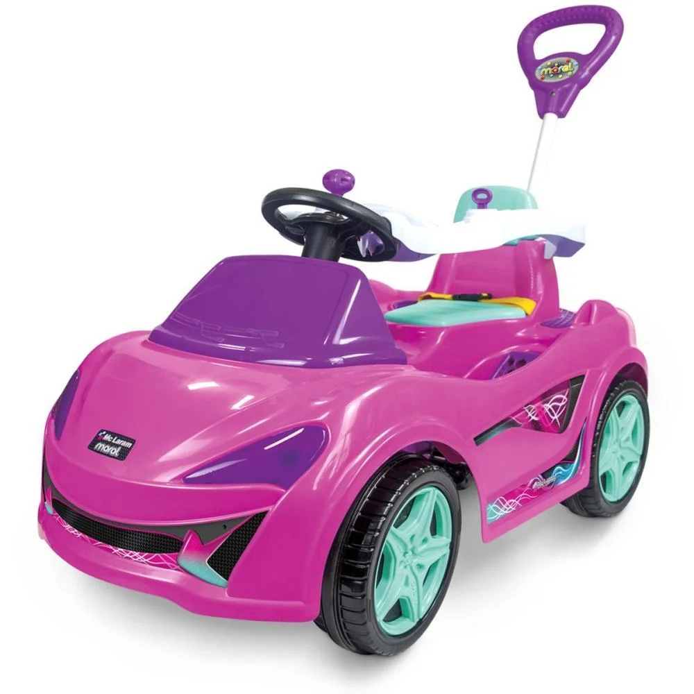 VEICULO PARA BEBE MC LARAM ROSA 30KG C/SOM MARAL 