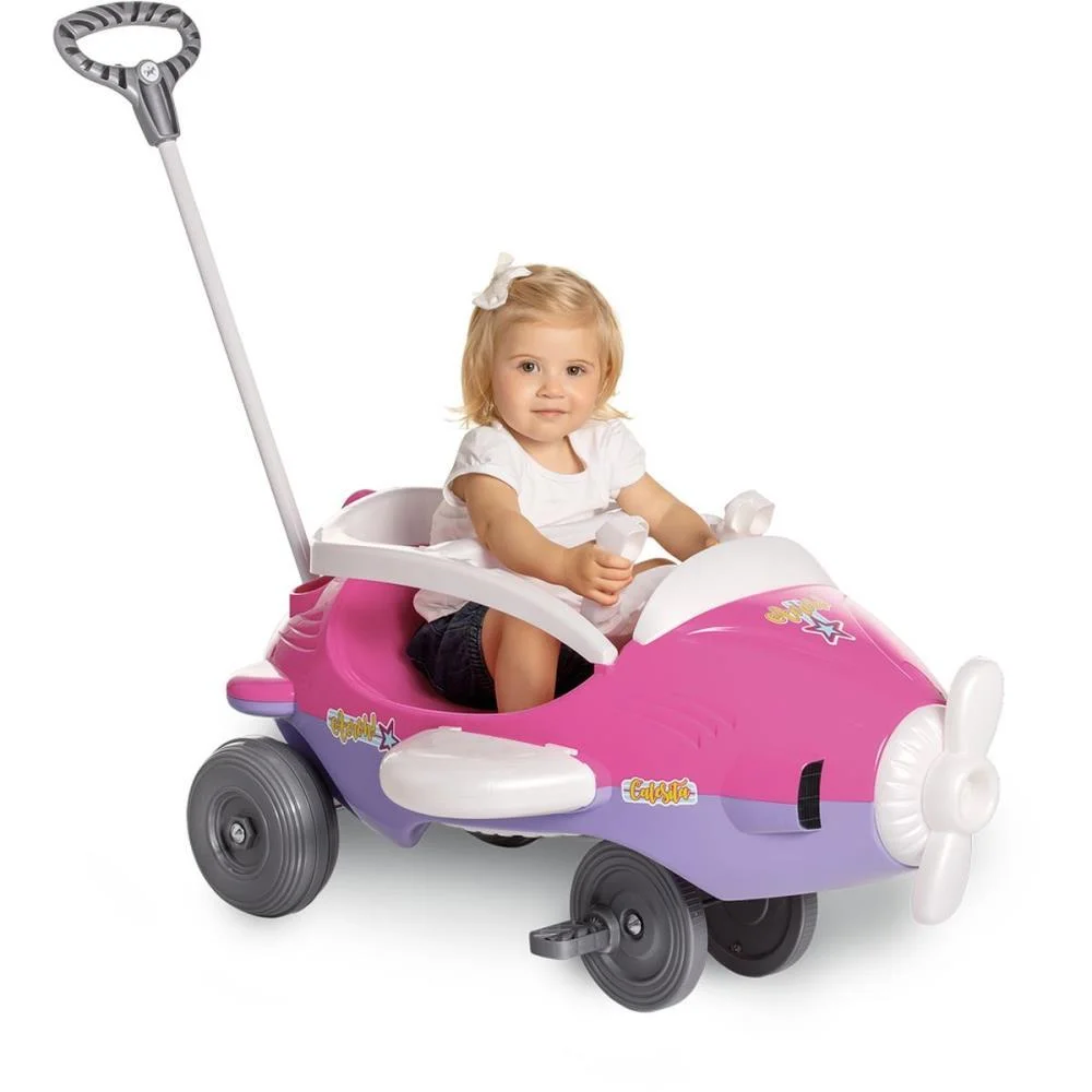 VEICULO PARA BEBE AEROH RS 2EM1 C/SOM/LUZ/CAPACE CALESITA 