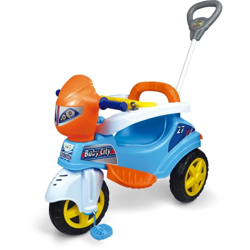 VEICULO PARA BEBE BABY CITY COLORIDO C/SOM 30KG MARAL 