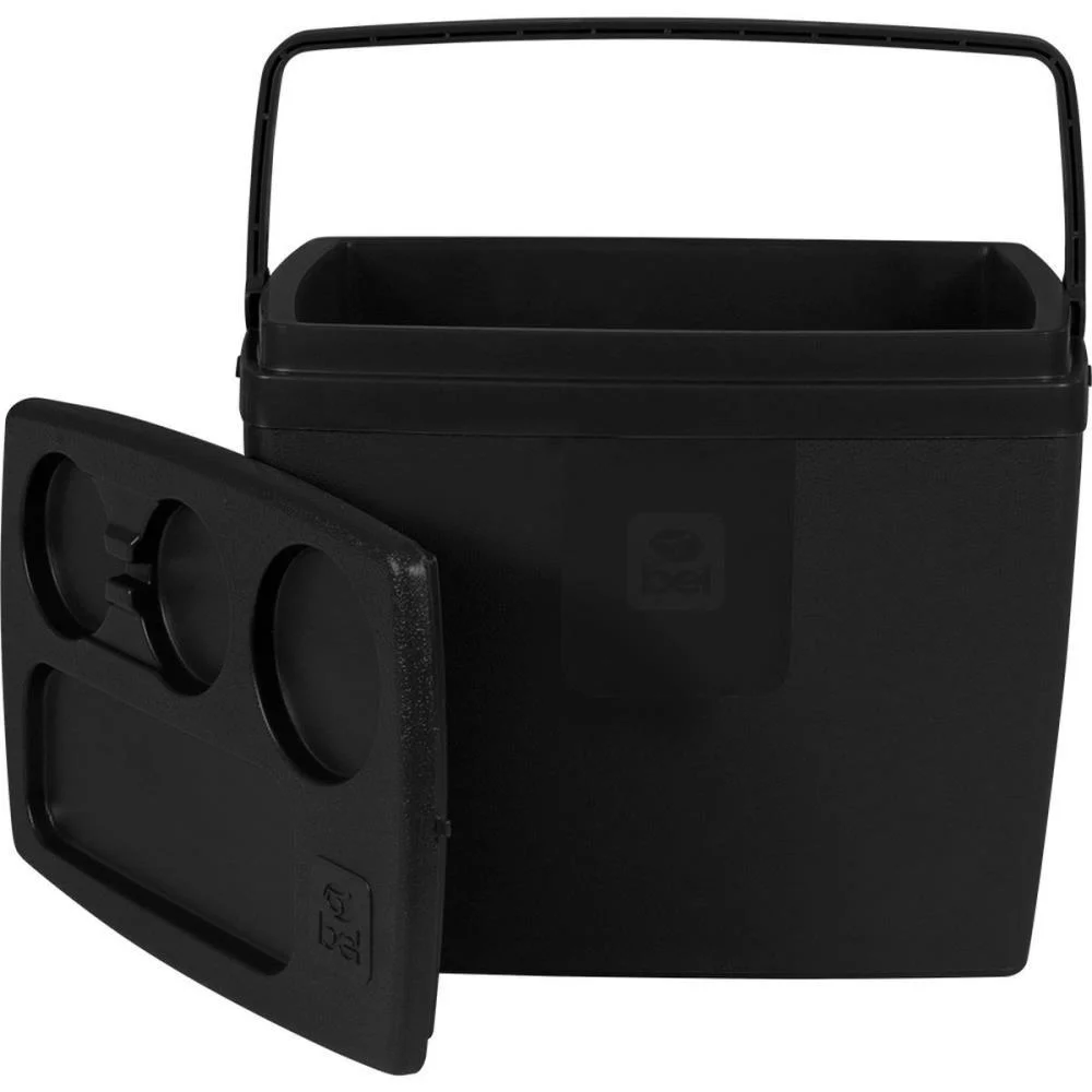 CAIXA TERMICA 19L C/ALCA PRETA BEL 
