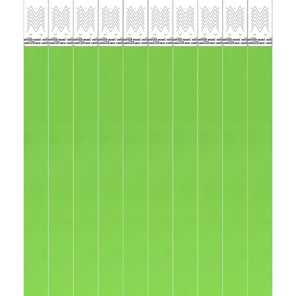 PULSEIRA IDENTIFICACAO MED VERDE LIMAO TECNOMIDIA (PCT.C/50)