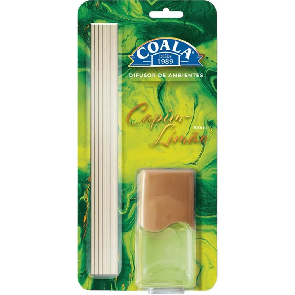 DIFUSOR DE AROMA COALA CAPIM LIMAO 100ML COALA (UNIDADE)