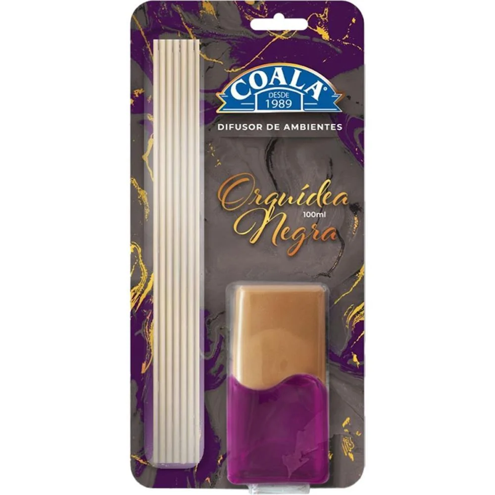 DIFUSOR DE AROMA COALA ORQUIDEA NEGRA 100ML COALA (UNIDADE)