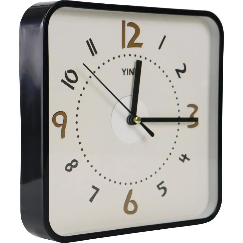 RELOGIO DE PAREDE QUADRADO 3 MODELOS 20,2CM (S) TT BRASIL (UNIDADE)