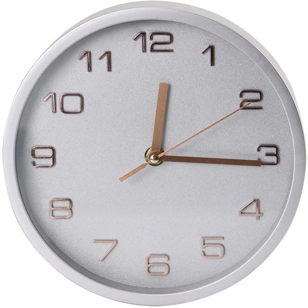 RELOGIO DE PAREDE REDONDO 20,2CM 4 CORES (S) TT BRASIL (UNIDADE)