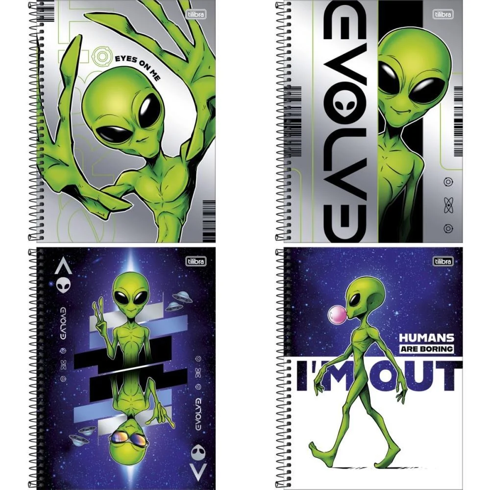 CADERNO 01X1 CAPA DURA ORBIT 80FLS CONNECT TILIBRA (PCT.C/04)