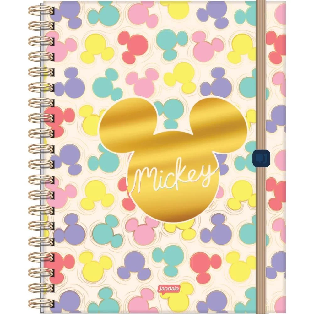 CADERNO 01X1 CAPA DURA MICKEY ARTS NEO 80FLS. I.A JANDAIA (UNIDADE)
