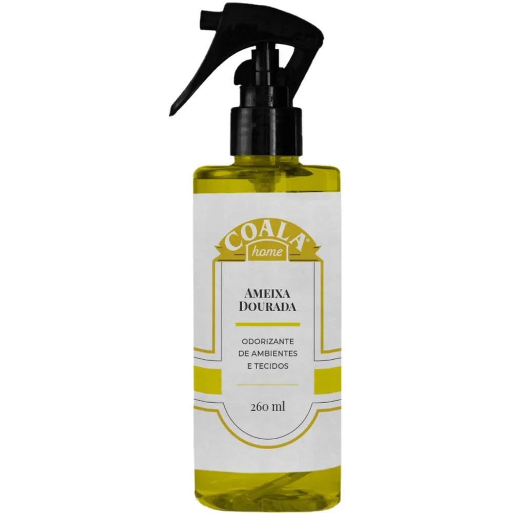 HOME SPRAY COALA AMEIXA DOURADA 260ML COALA (UNIDADE)