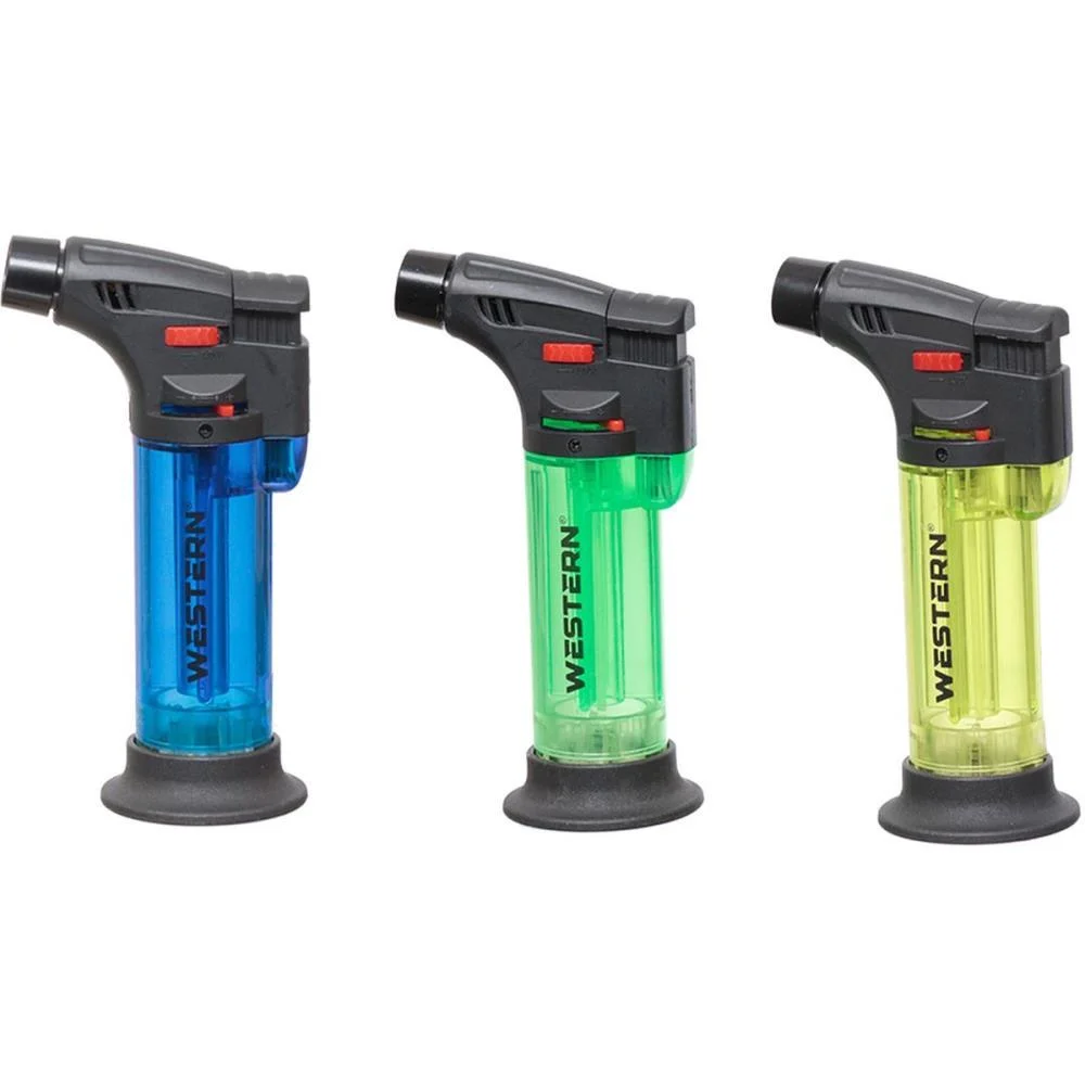 UTENSILIO DOMESTICO MINI MACARICO COM TRAVA (S) WESTERN (BLISTER)