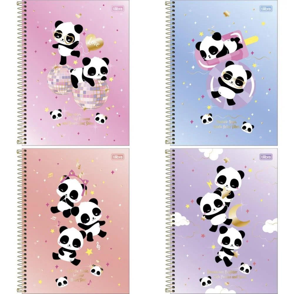 CADERNO 01X1 CAPA DURA LOVELY FRIEND 80FLS. TILIBRA (PCT.C/04)
