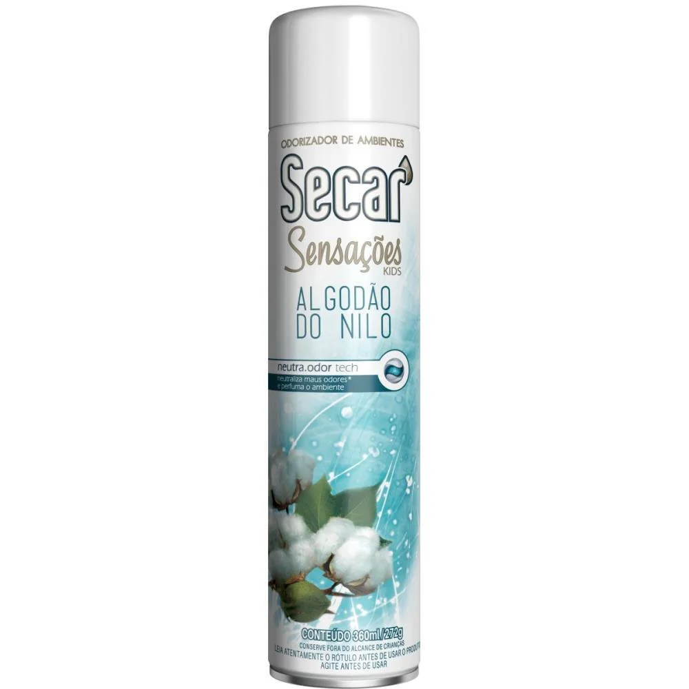 ODORIZADOR DE AMBIENTE SECAR ALGODAO DO NILO 360ML. SOIN (UNIDADE)