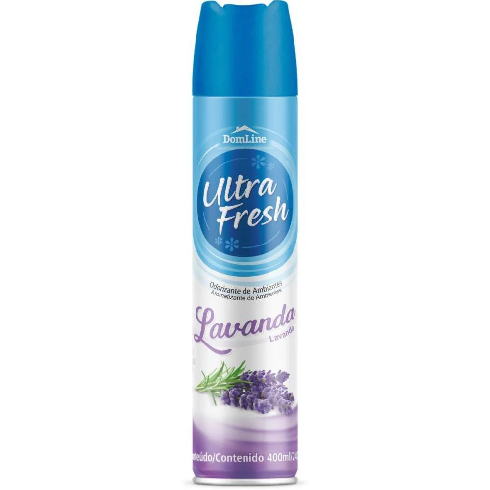 ODORIZADOR DE AMBIENTE DOMLINE ULTRA FRESH LAVANDA BASTON (UNIDADE)