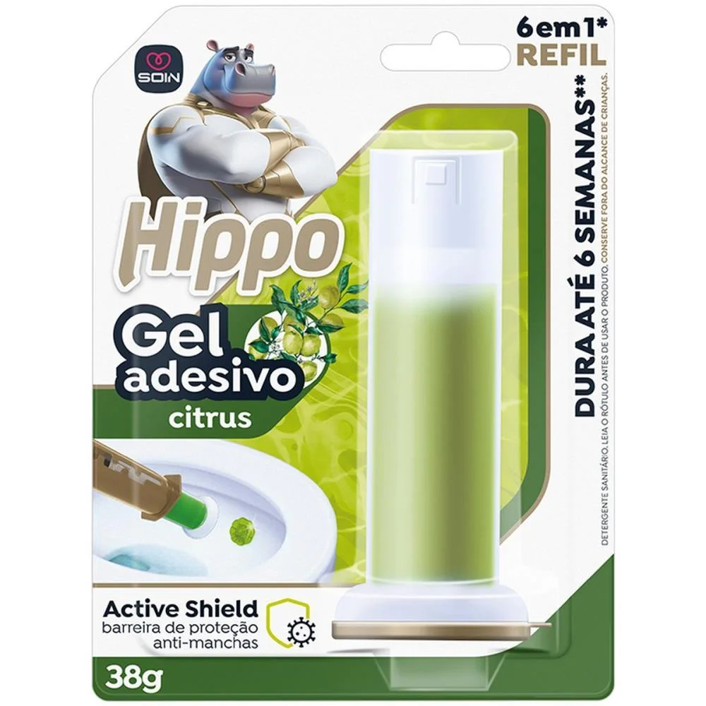 ODORIZADOR SANITARIO GEL SANIT.ADESIVO REFIL CITRUS SOIN (UNIDADE)