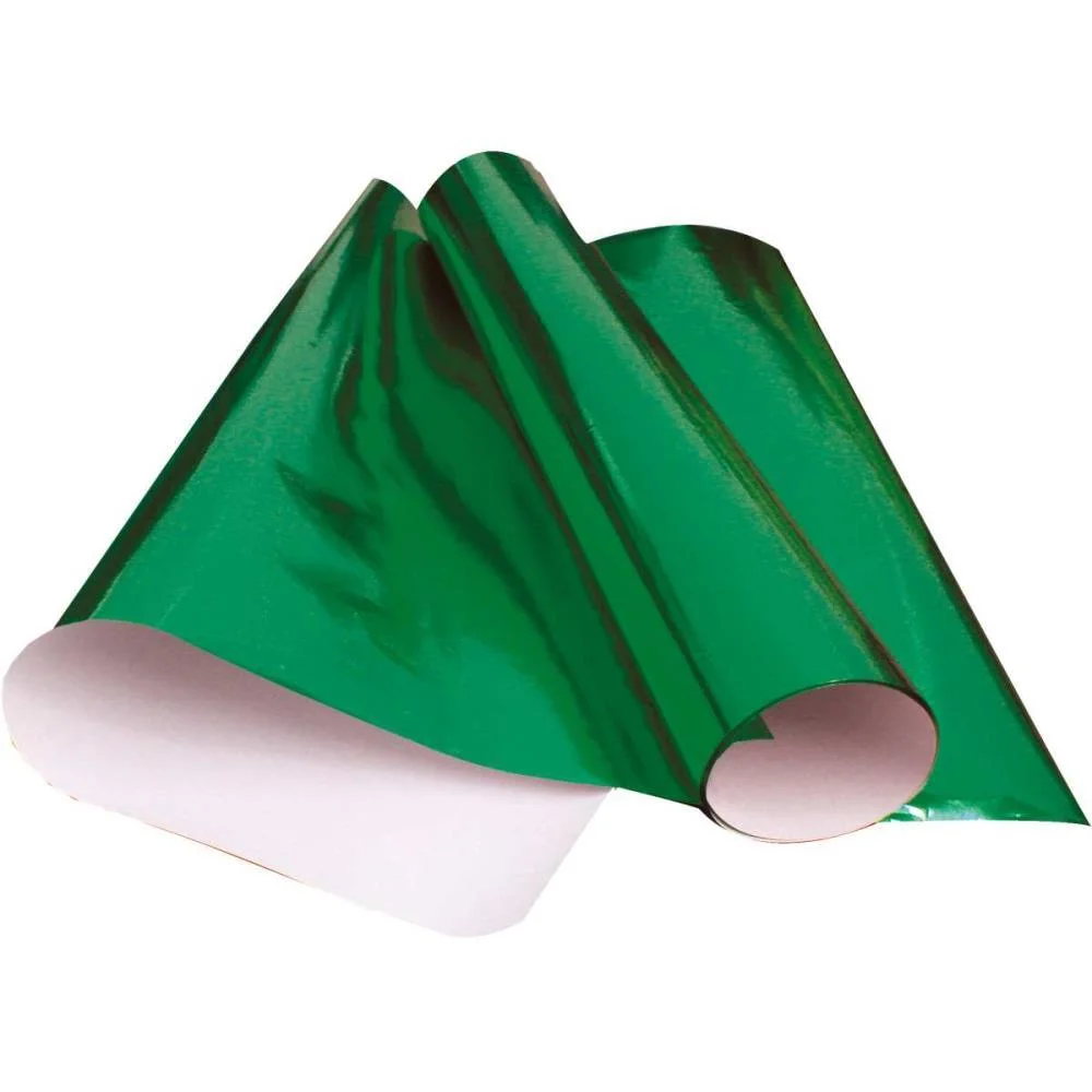 PAPEL CARTOLINA LAMINADO 48X60CM. VERDE V.M.P. (PCT.C/20)