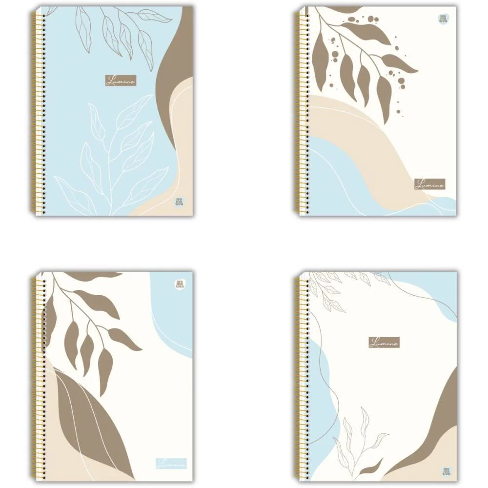 CADERNO 01X1 CAPA DURA LUMINE 80F ANIMATIVA (PCT.C/04)
