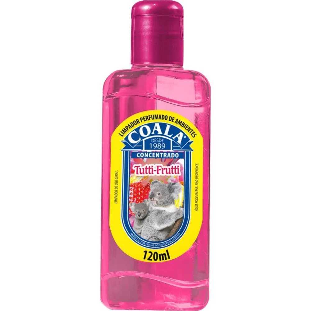LIMPADOR PERFUMADO COALA TUTTI FRUTTI 120ML COALA (PCT.C/03)