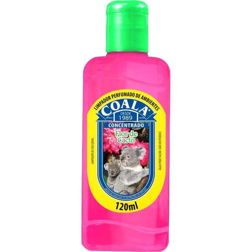 LIMPADOR PERFUMADO COALA FLOR DE CACTO 120ML COALA (PCT.C/03)
