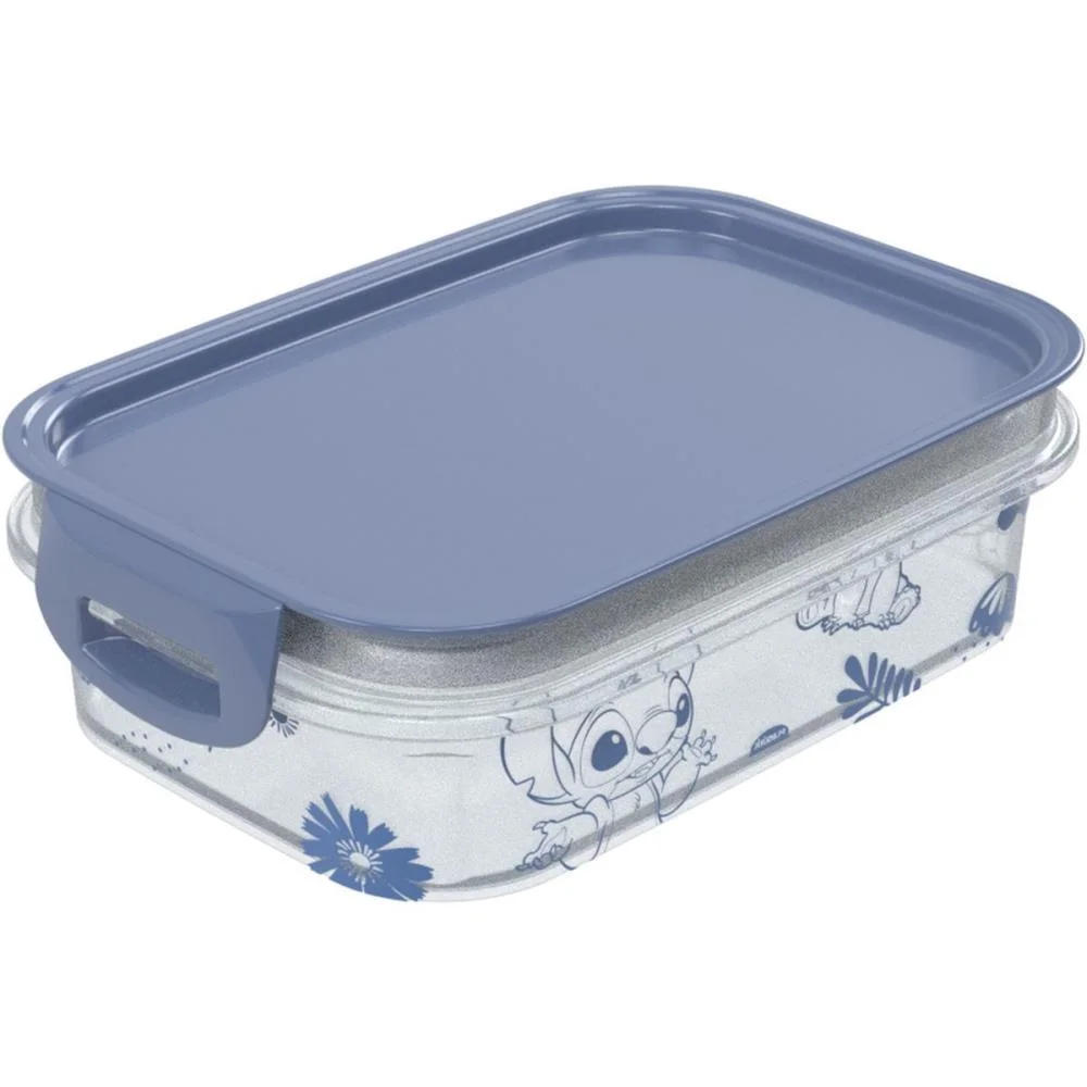 POTE PLASTICO STITCH RET. TRAVA MAIS 500ML PLASUTIL (UNIDADE)