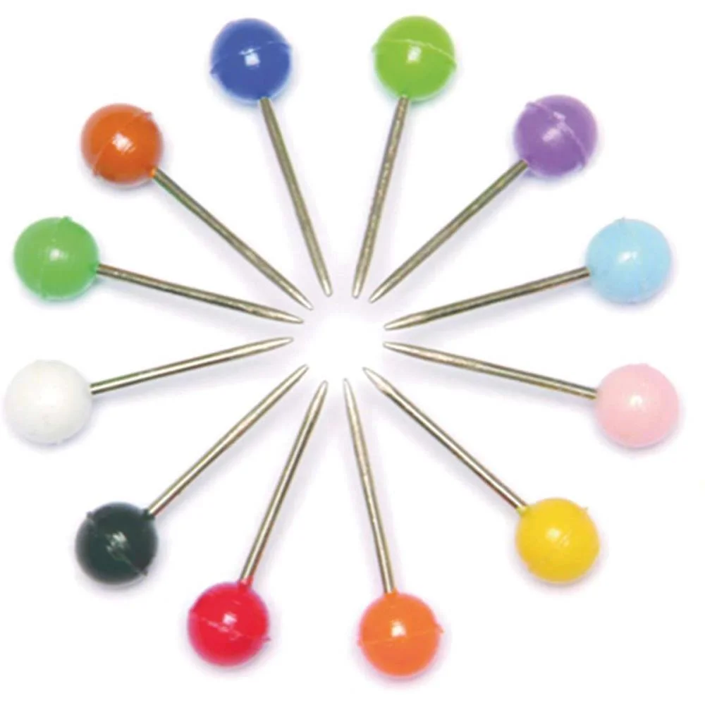 ALFINETE MAPA COLORIDO SORTIDO 50UN. ACC (PCT.C/10)