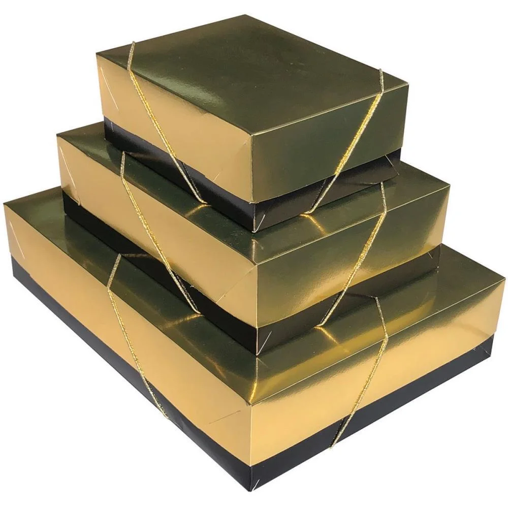 CAIXA PARA PRESENTE COM TAMPA PARIS GD 25,5X35X7,5 ELAST. DO CRISTINA (PCT.C/10)