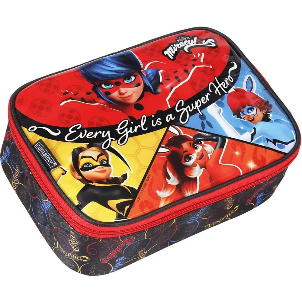 ESTOJO BOX TECIDO MIRACULOUS MAX LUXO DERMIWIL (UNIDADE)