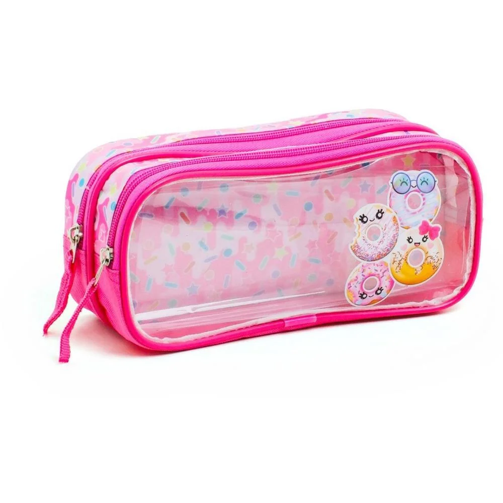 ESTOJO DUPLO STWEET DONUTS RETANGULAR (S) KIT (UNIDADE)