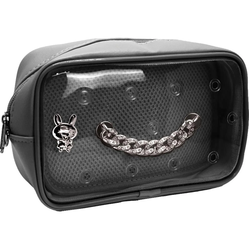 ESTOJO BOX ITABAG COM PIN+CORRENTE PRETO OBI DO BRASIL (UNIDADE)