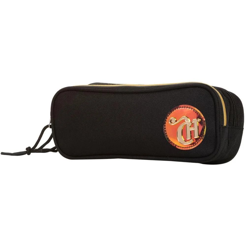 ESTOJO DUPLO CAPRICHO CANDY  PRETO TECIDO SESTINI (UNIDADE)