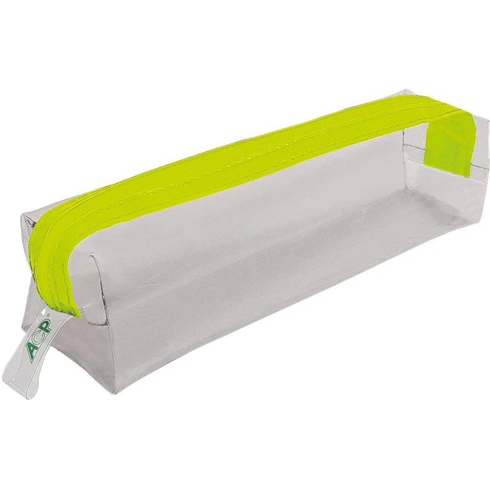 ESTOJO SIMPLES PVC AMARELO P/40 LAPIS ACP (UNIDADE)