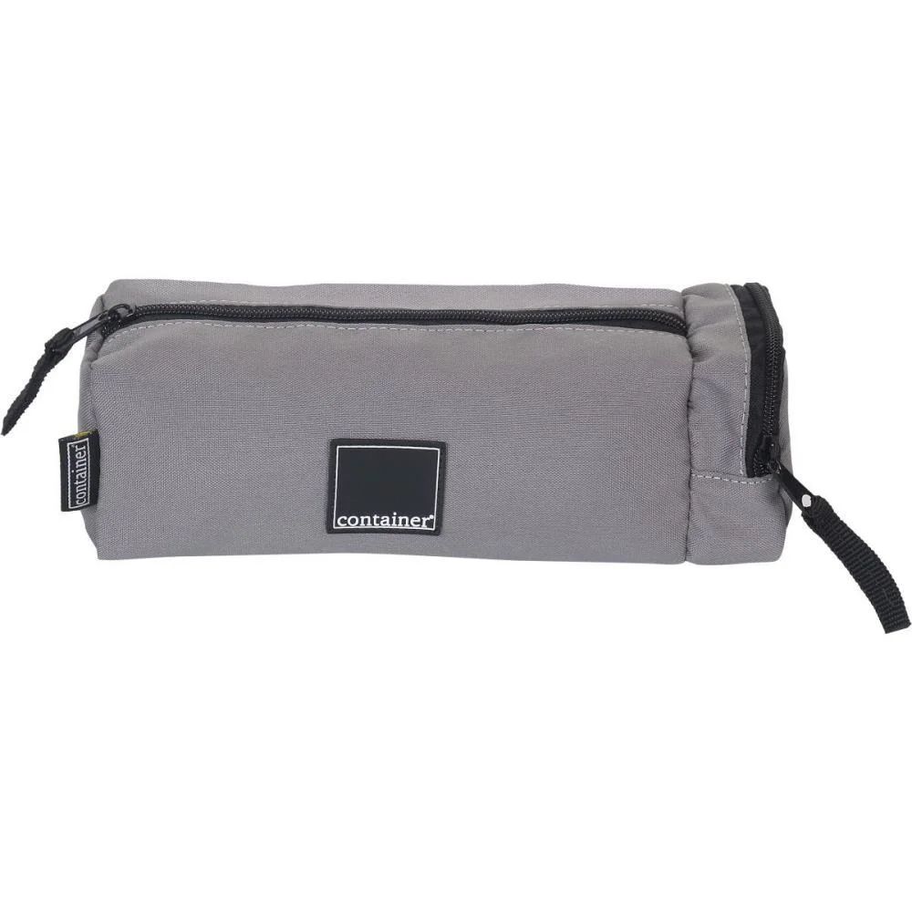 ESTOJO SIMPLES TECIDO CONTAINER COLORS CINZA DERMIWIL (UNIDADE)