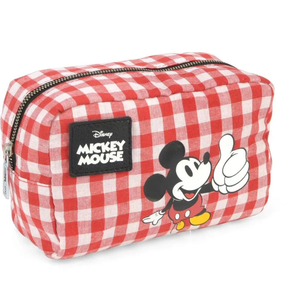 ESTOJO SIMPLES MICKEY GD TECIDO (S) LUXCEL (UNIDADE)