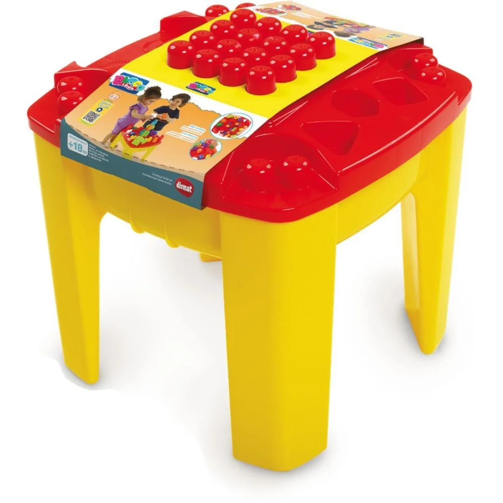 BRINQUEDO PARA MONTAR MESA ATIVIDADES BLOCOLANDIA 24 DISMAT (UNIDADE)