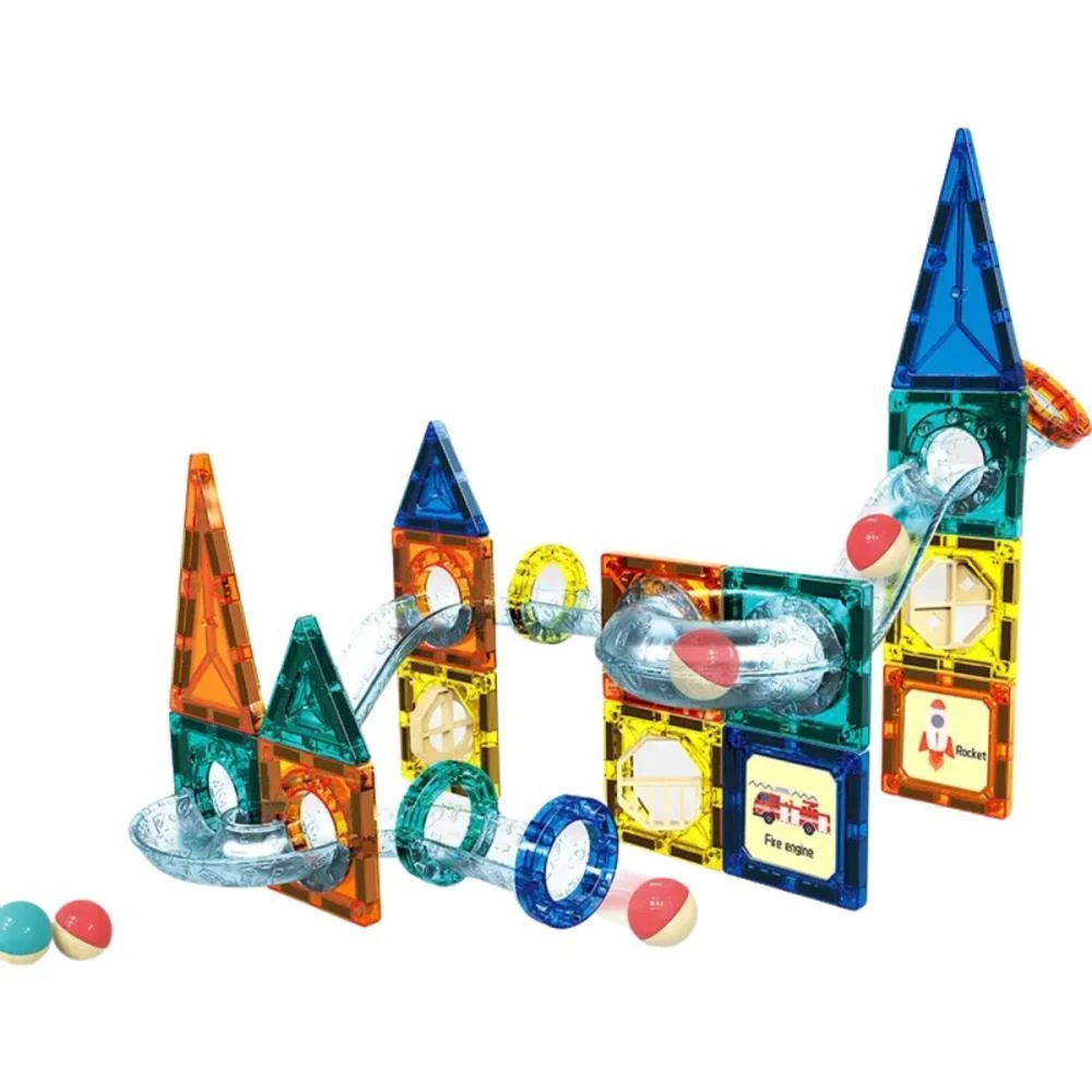 BRINQUEDO PARA MONTAR BLOCOS MAGNETICOS 42PCS PP IMPORT (UNIDADE)