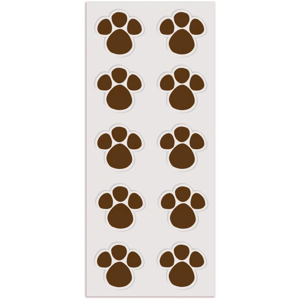 ADESIVOS DECORADOS PASCOA PATINHAS REDONDO PACKPEL (PCT.C/30)