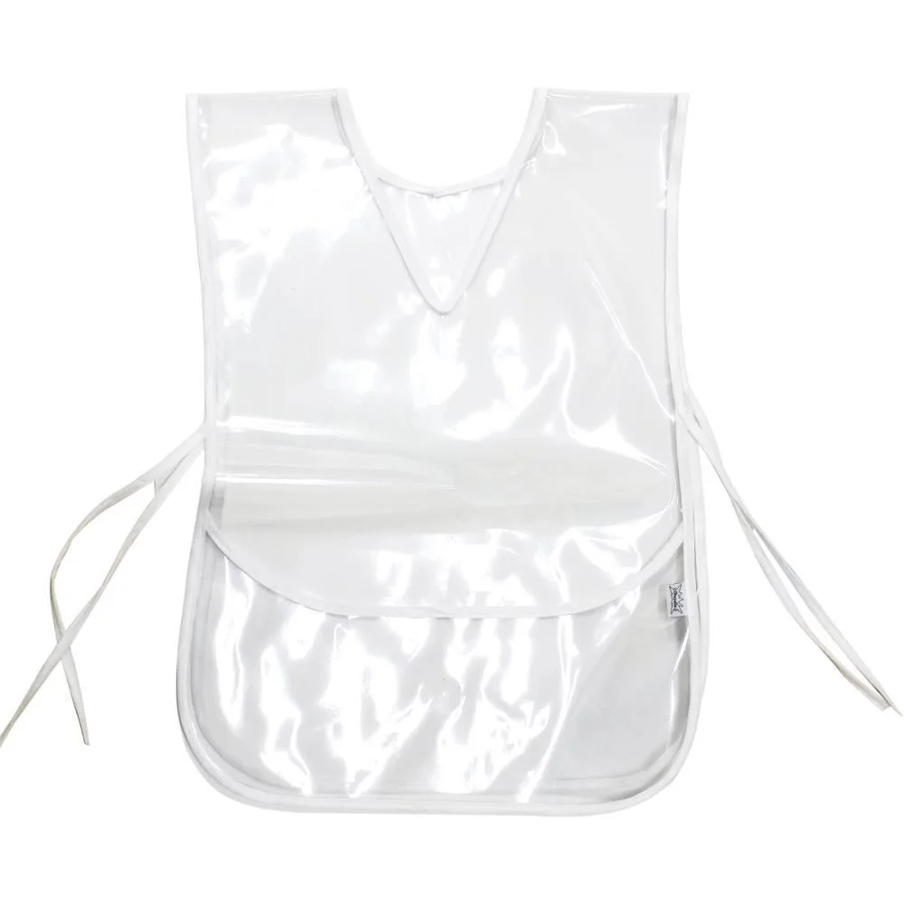 Avental Escolar Liso Escolar Cristal Grande Goodie (Pct.c/06)