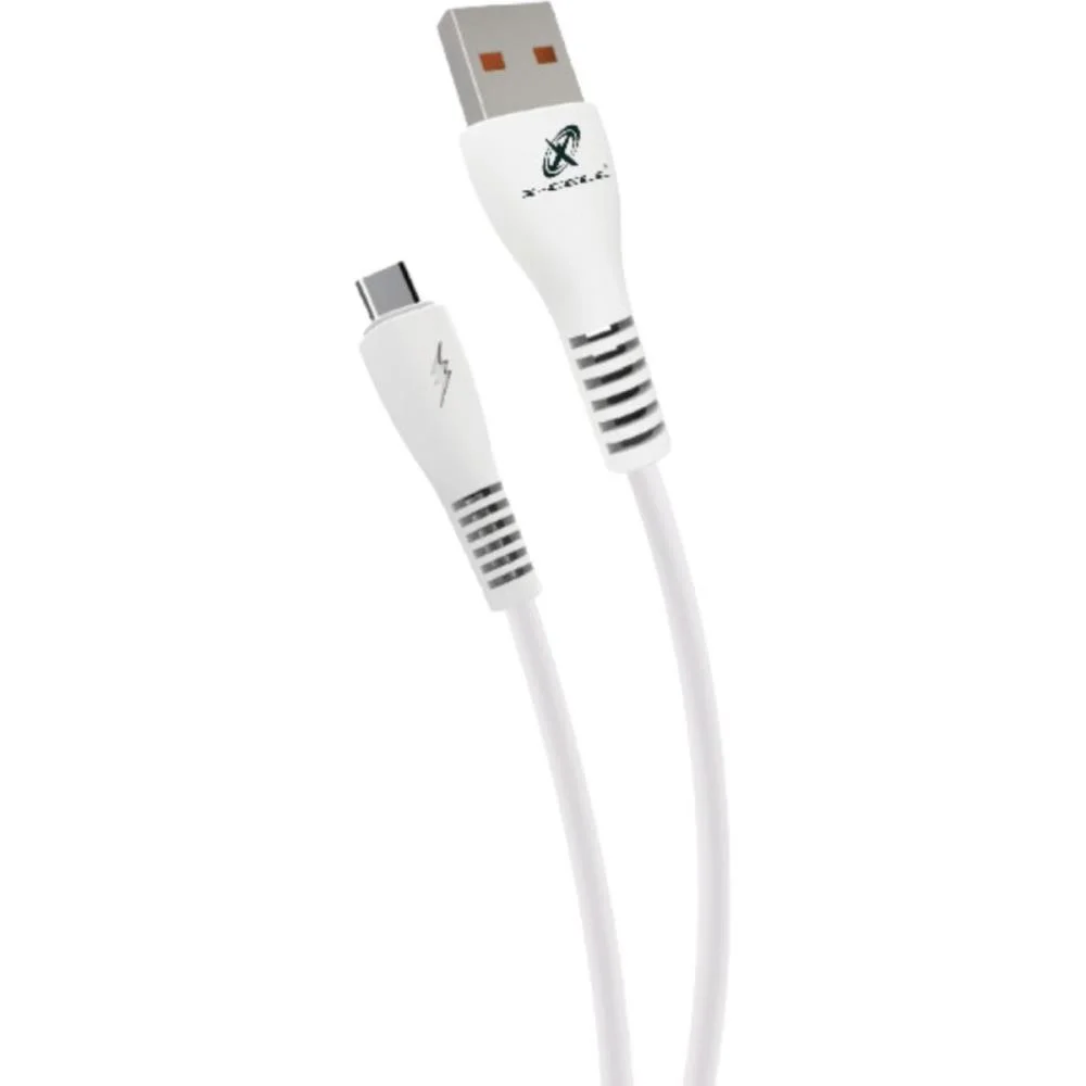 Cabo Usb Type C Branco 5.0A 1.0Mts Flex (Unidade)