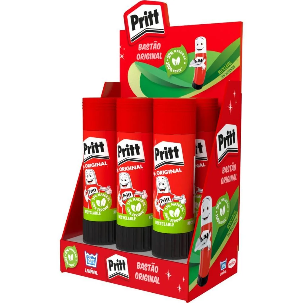 Cola Em Bastao Pritt 20 Gramas Henkel (Pct.c/06)