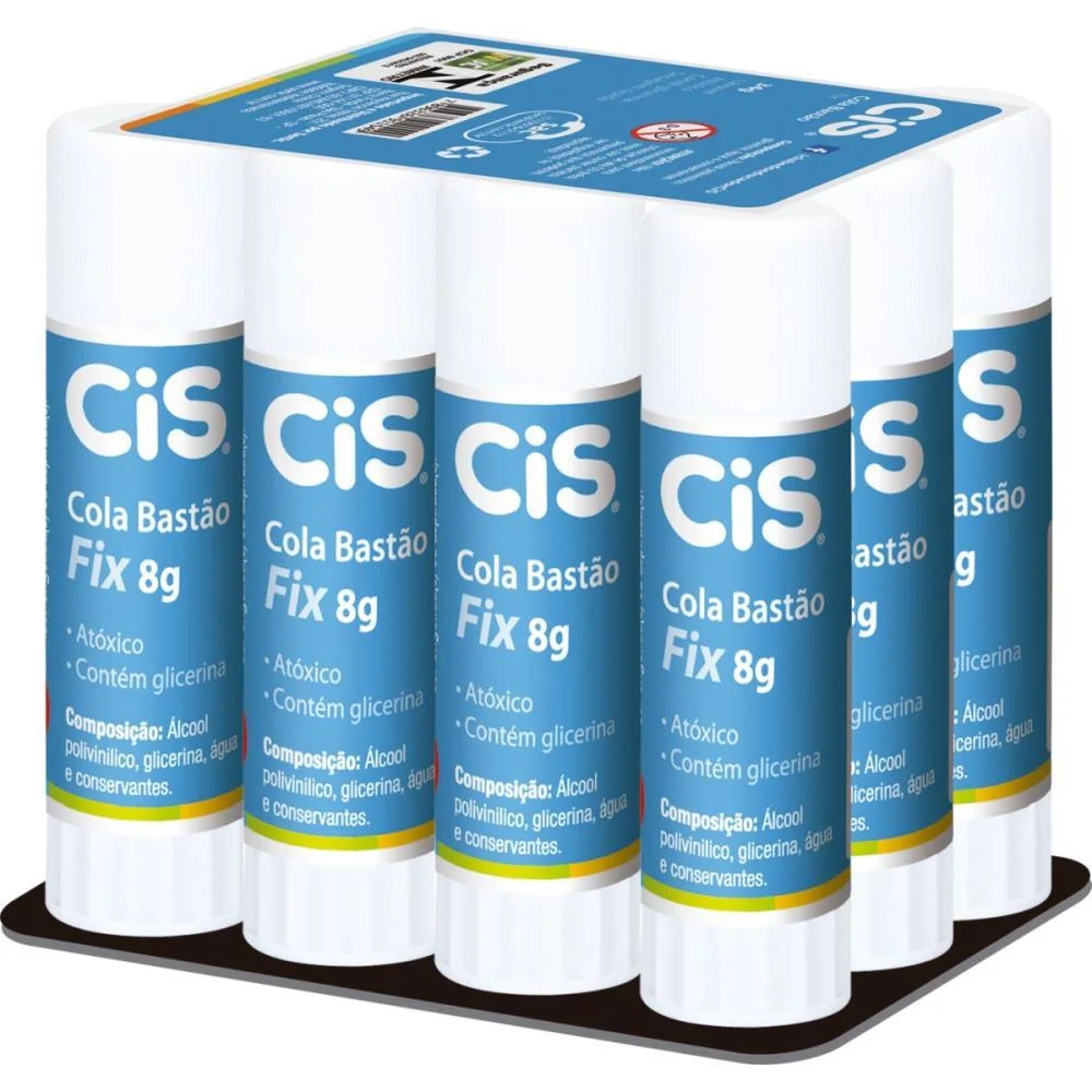 Cola Em Bastao Cis Fix 08G Sertic (Cx.c/12)