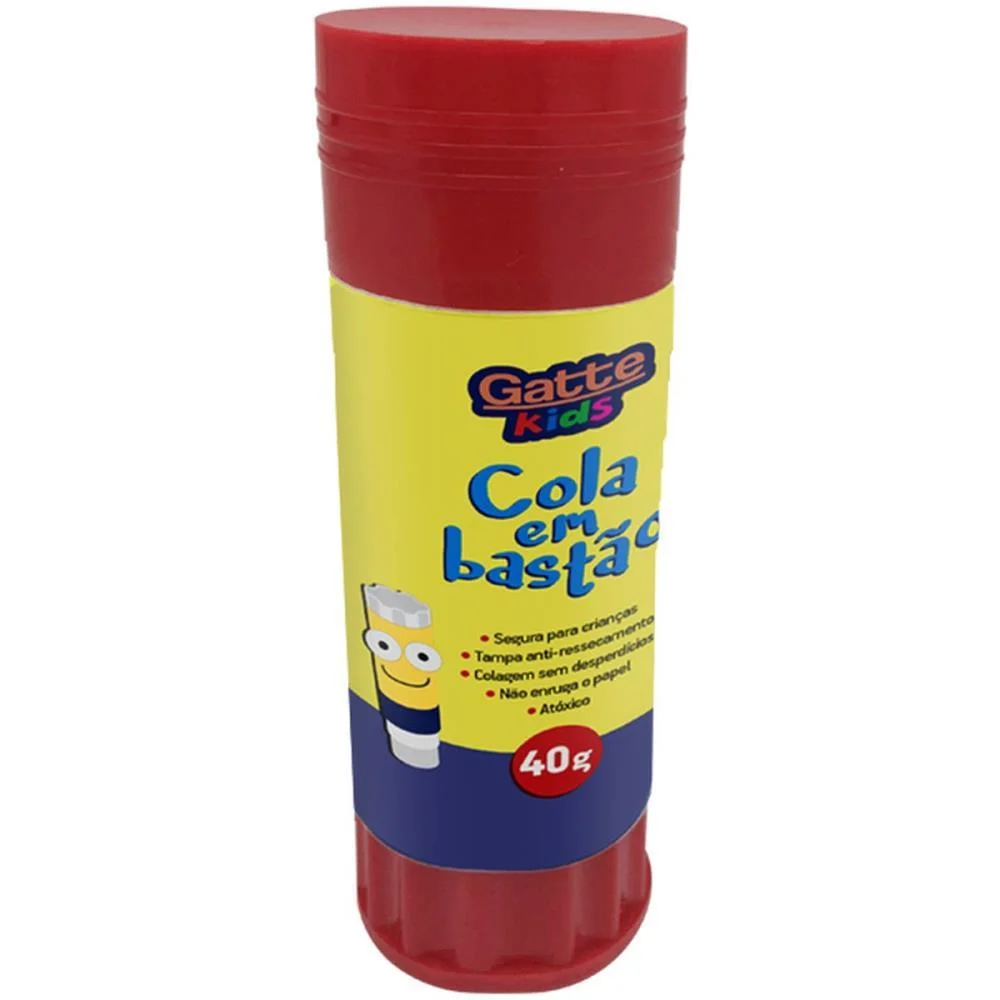 Cola Em Bastao Gatte Kids 40G Make+ (Pct.c/06)