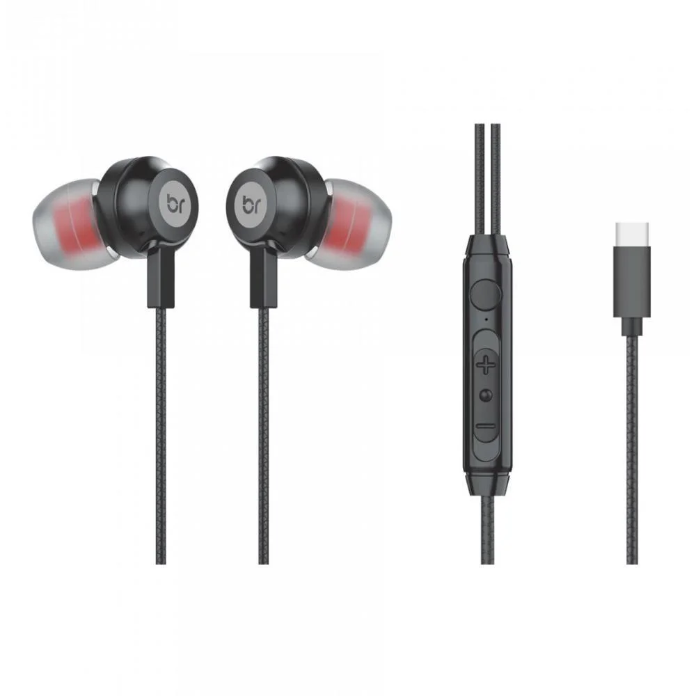 Fone De Ouvido Com Microfone Ghost Usb-C Bright (Unidade)