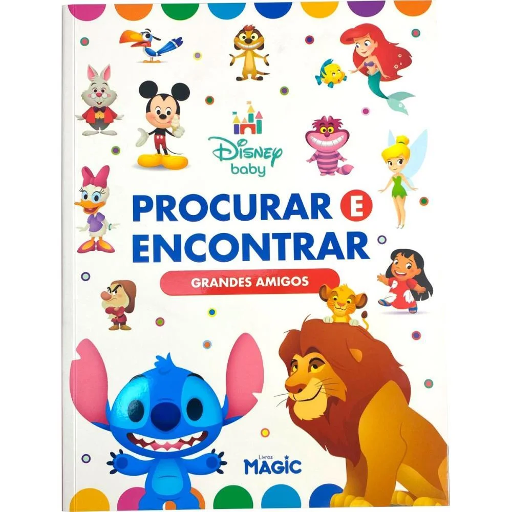 Livro De Atividades Procurar E Encontrar Disney Magic Kids (Unidade)