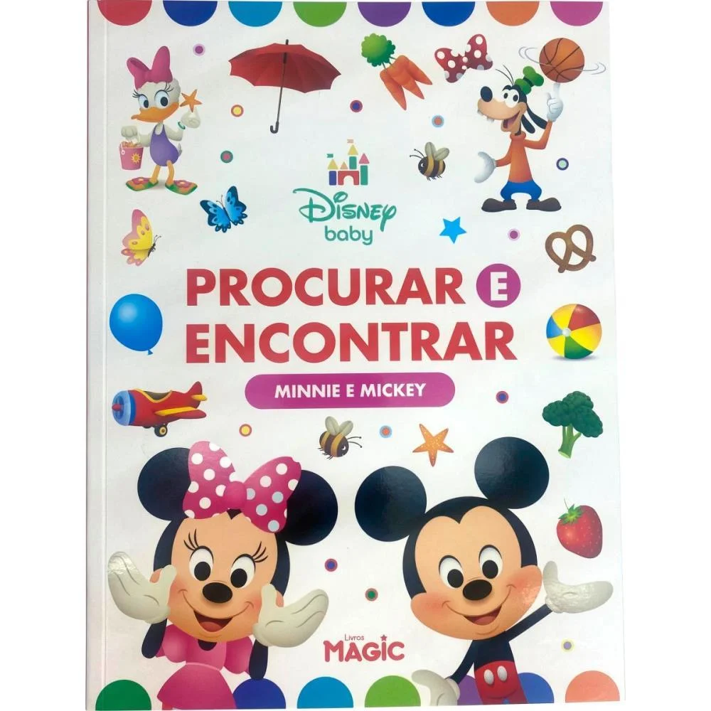 Livro De Atividades Procurar E Encontrar Mickey Magic Kids (Unidade)