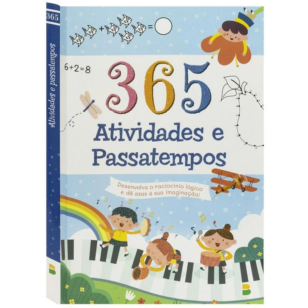 Livro De Atividades Passatempos 365 Atividade 288P Todolivro (Unidade)