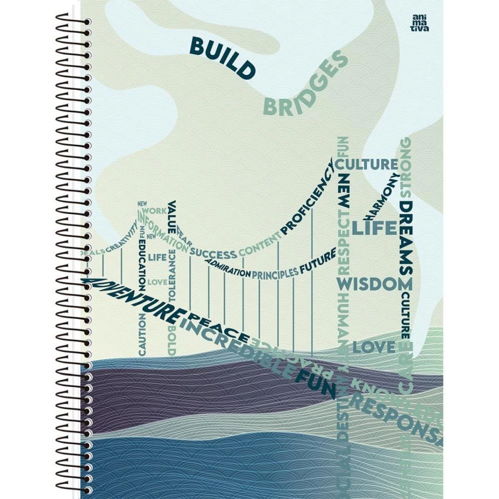 CADERNO 10X1 CAPA DURA WIND 160F ANIMATIVA (PCT.C/04)