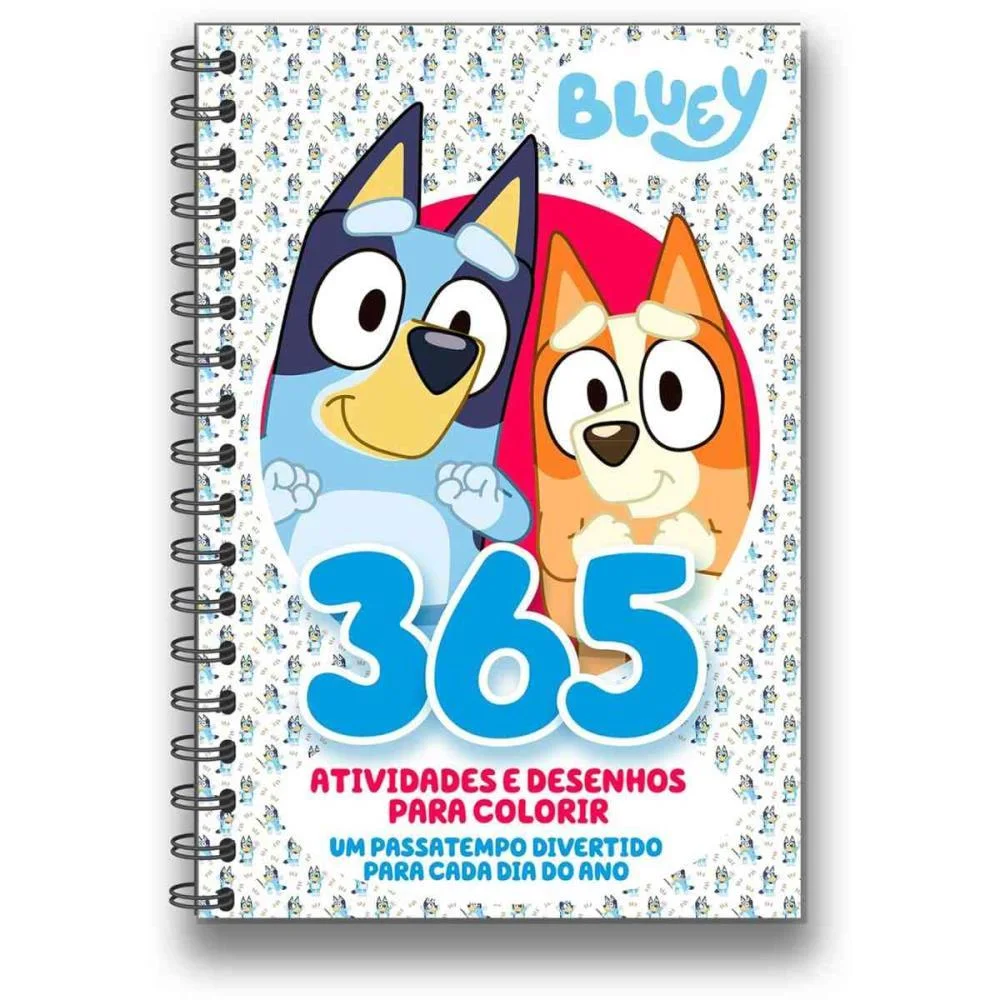 Livro De Atividades 365 Bluey Online Editora (Unidade)