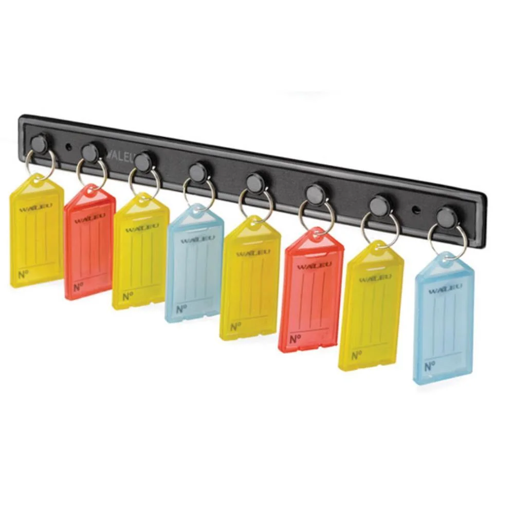 Suporte Para Chaves C/08 Chaveiros Sortidos+Etique Maxcril (Unidade)