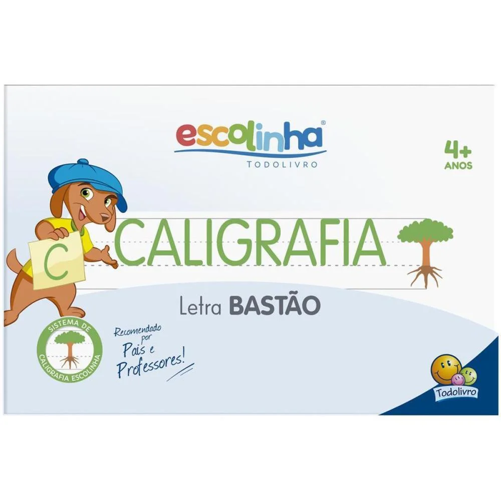 LIVRO CALIGRAFIA ESCOLINHA SISTEMA UV BASTAO 32 TODOLIVRO (UNIDADE)