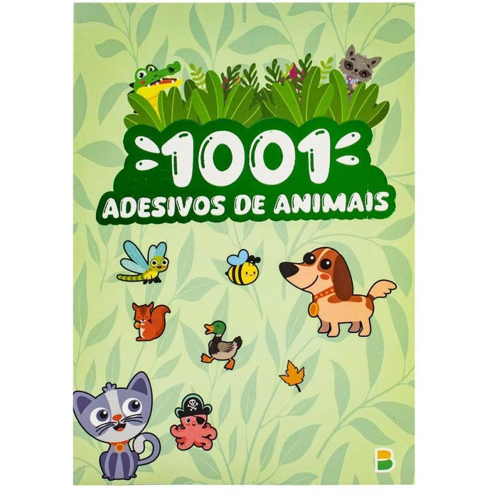 Livro Com Adesivos 1001 Ades.animais 14X20 40Pg Todolivro (Unidade)